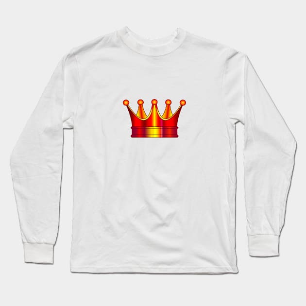 King crown Long Sleeve T-Shirt by AlexanderZam